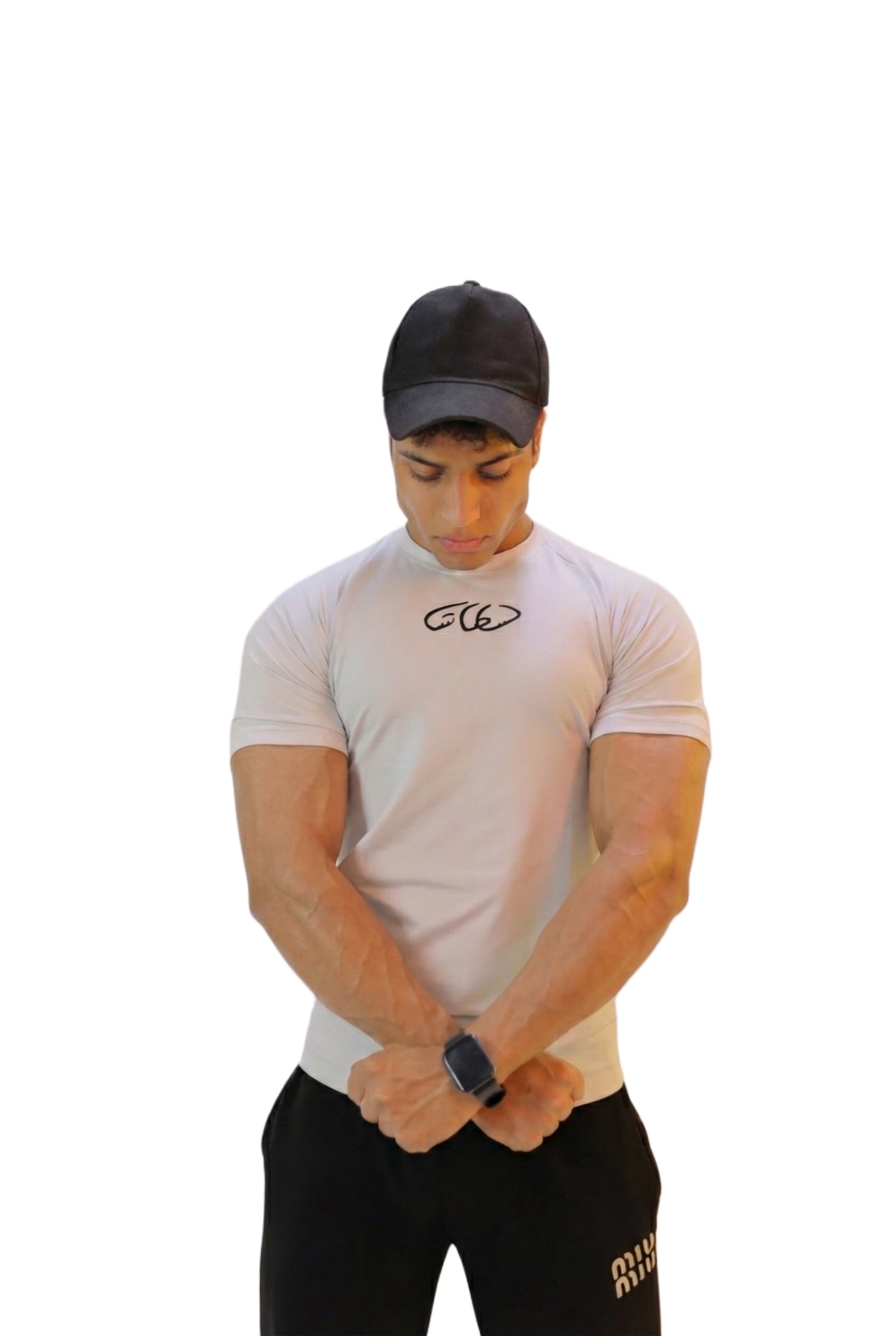 compression t-shirt - white